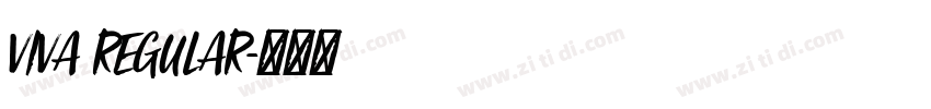 Viva Regular字体转换